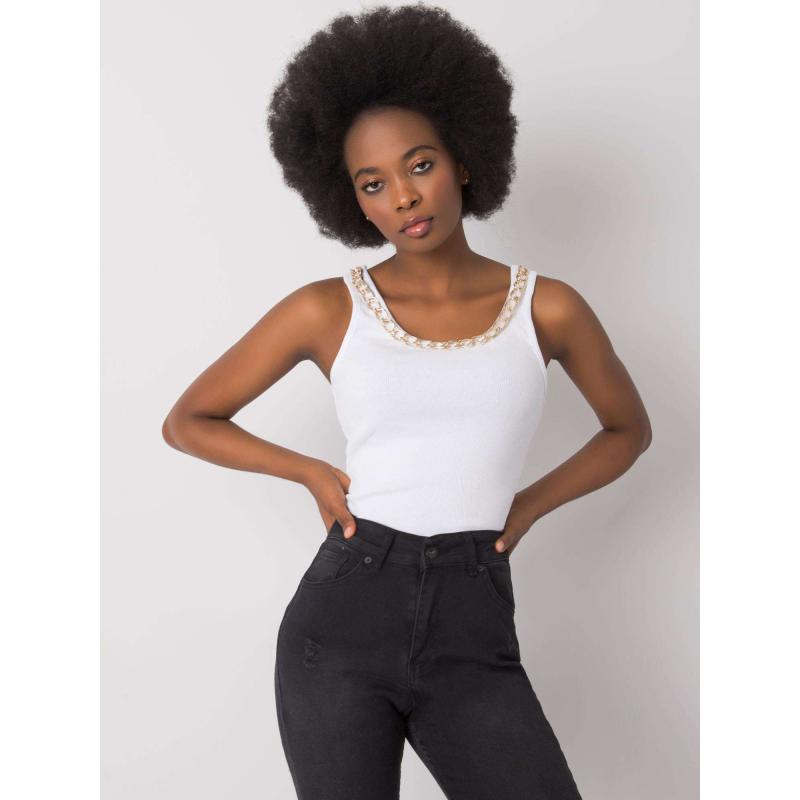 Dámsky top s retiazkou Jaylee OCH BELLA white