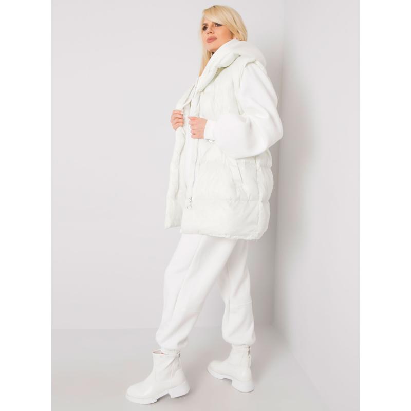 Dámský komplet s vestou ABIGAIL ecru