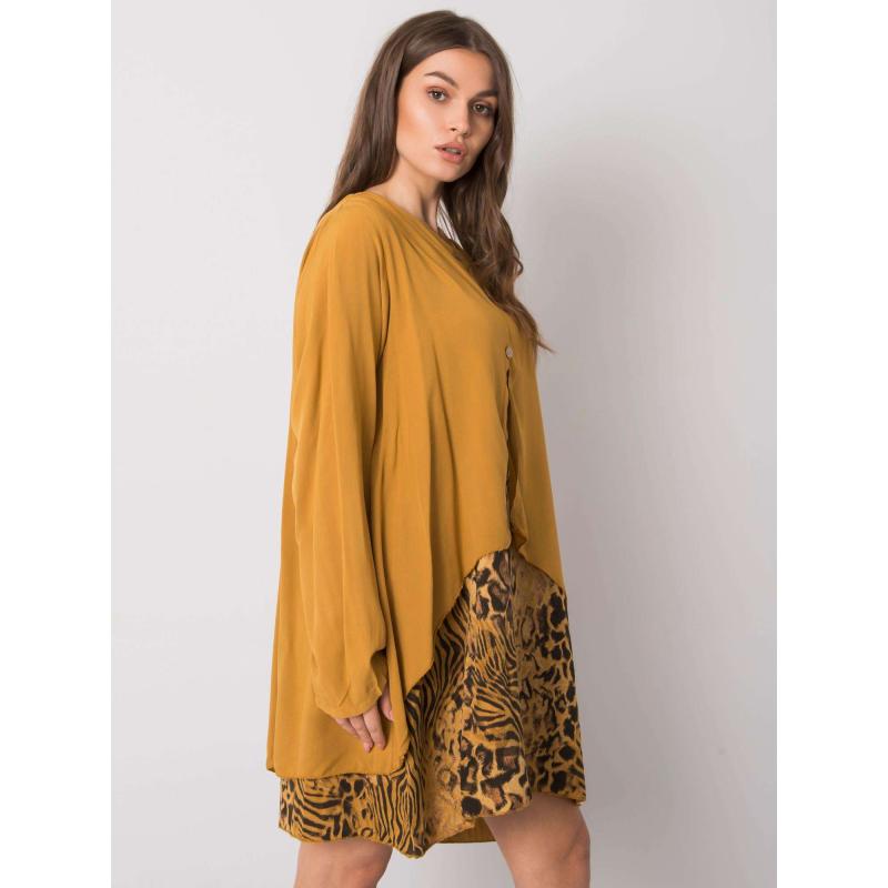 Dámske šaty GRACILYN mustard