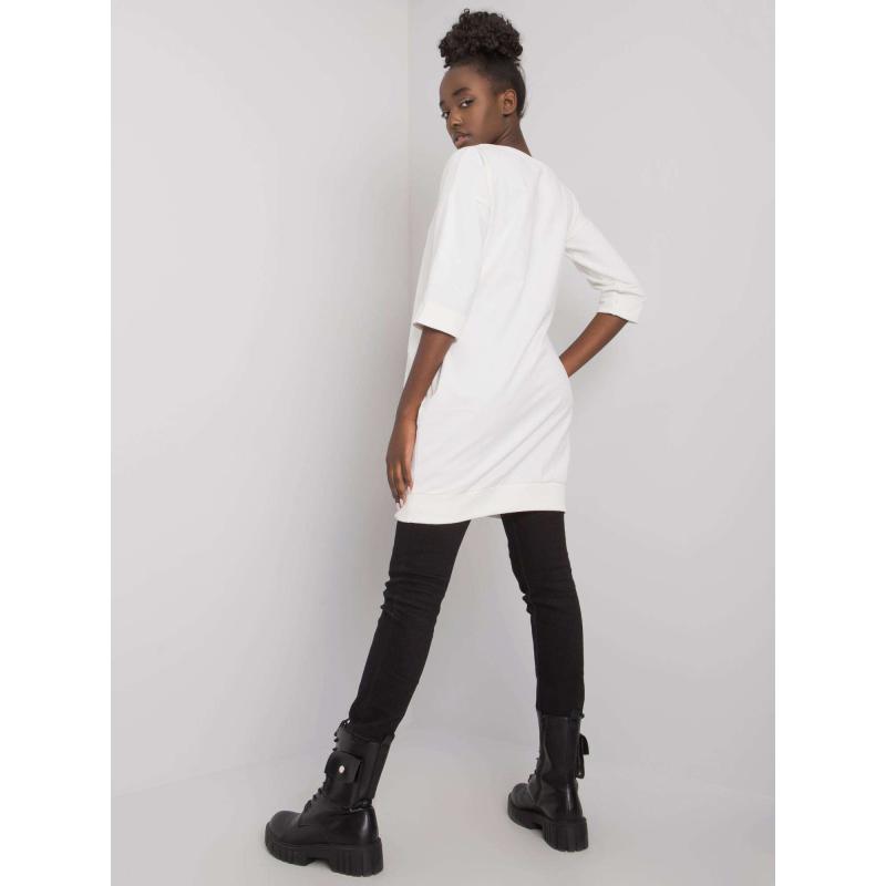 Dámská mikina s kapsami IVETA ecru 