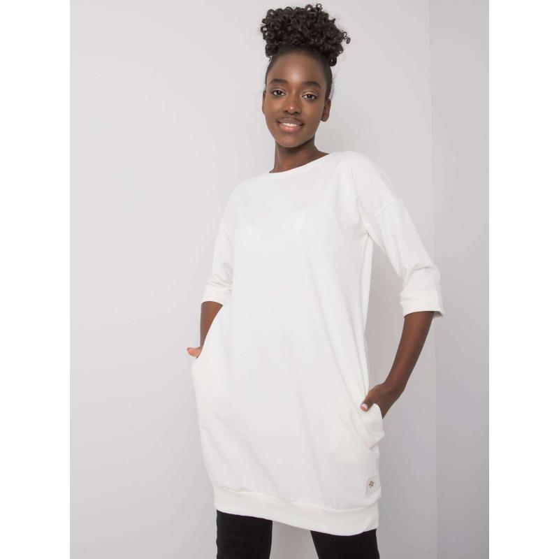 Dámská mikina s kapsami IVETA ecru 