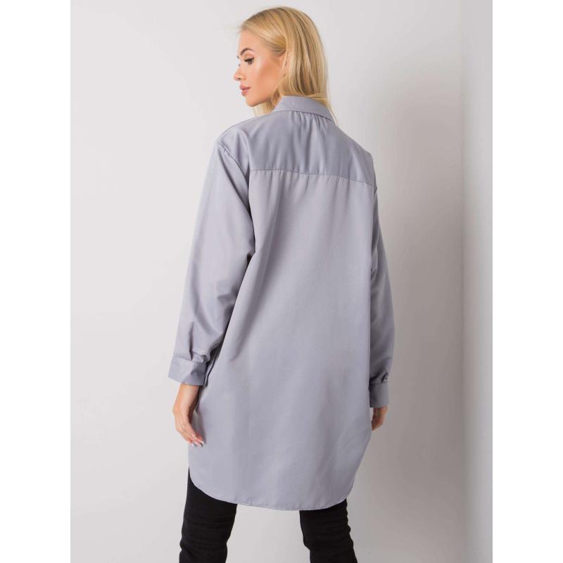 Dámská košile oversize CATHY šedá 