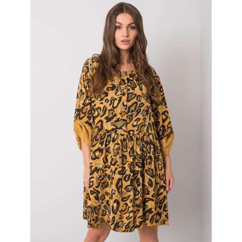 Női ruha EARLENE sárga