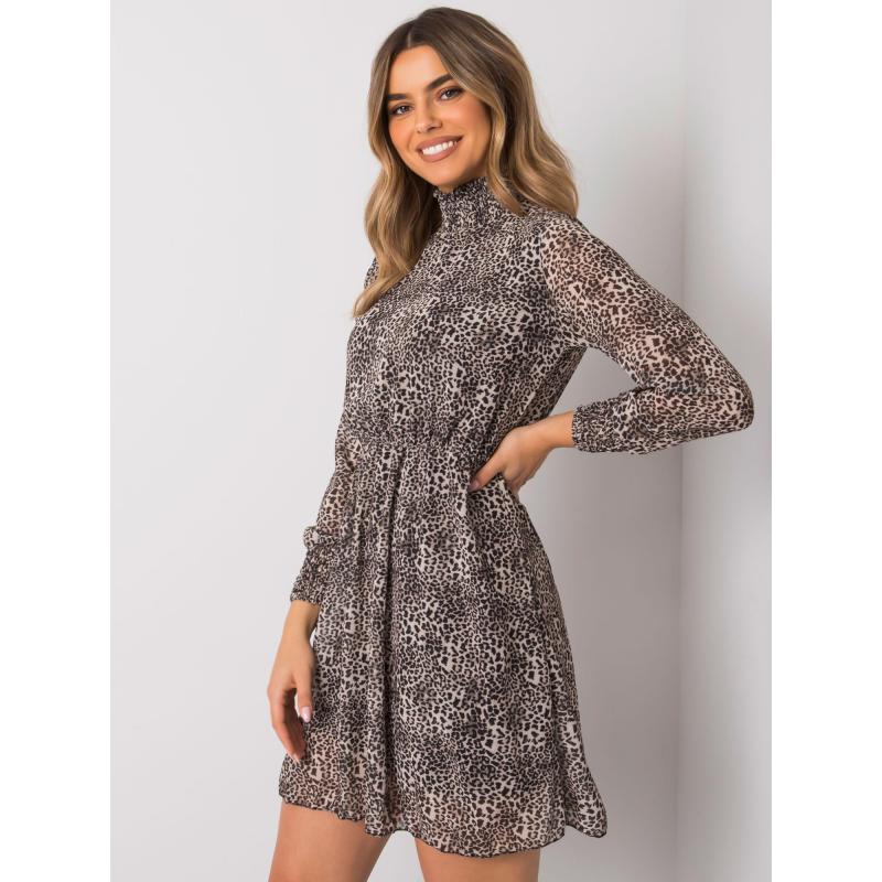 Dámské šaty Jacquie RUE PARIS béžové