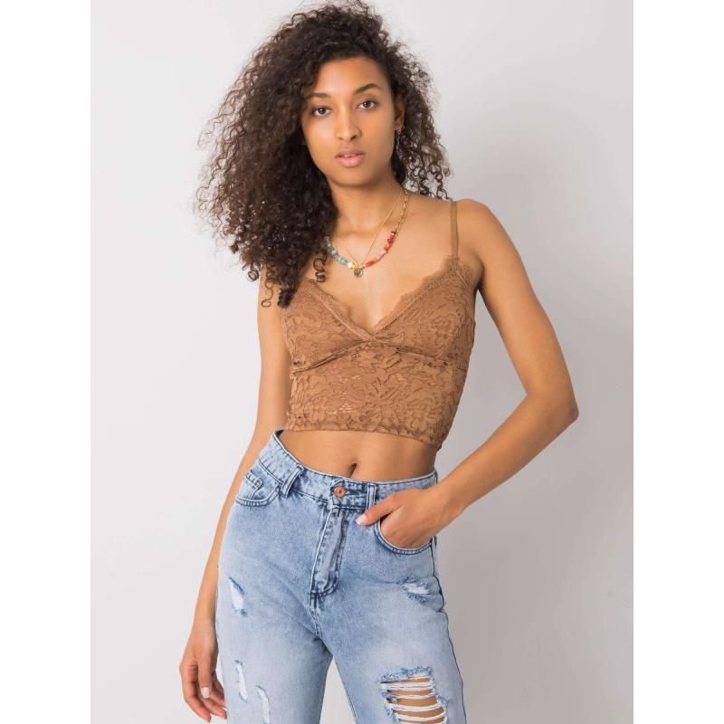 Dámský top Zorinne OCH BELLA hnědá