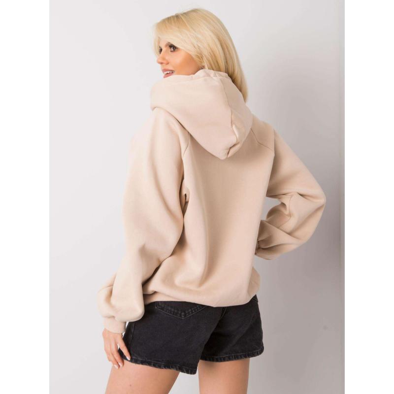 Dámská mikina oversize DINA béžová 