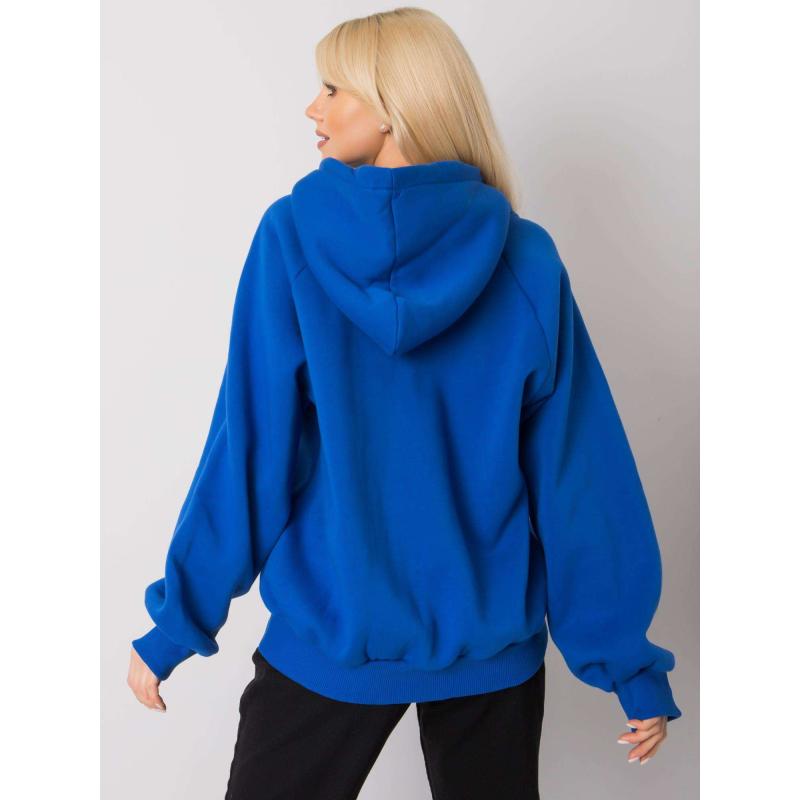 Női kapucnis pulóver DEBBY sötétkék