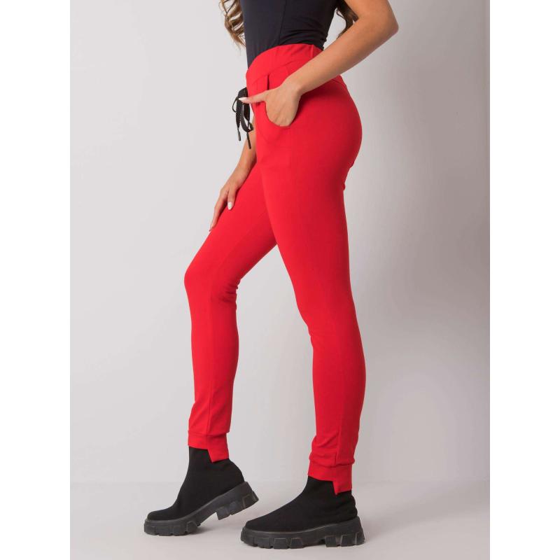 Dámské tepláky DAVINA červené 