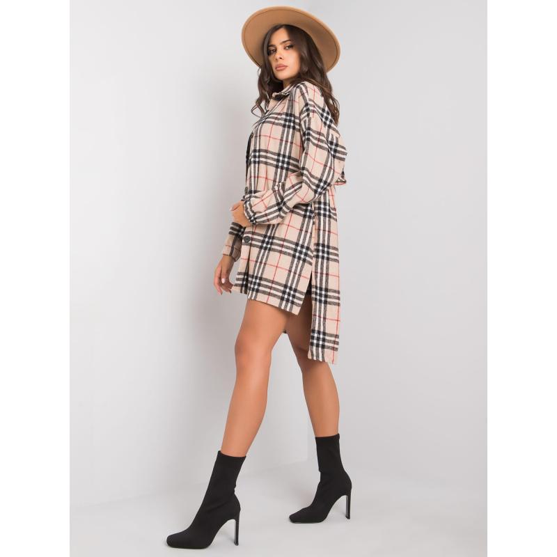 Női ing BONNIE bézs-fekete