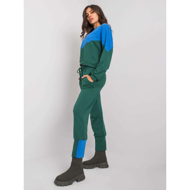 Dámsky set s mikinou a nohavicami Abinelli RUE PARIS teal