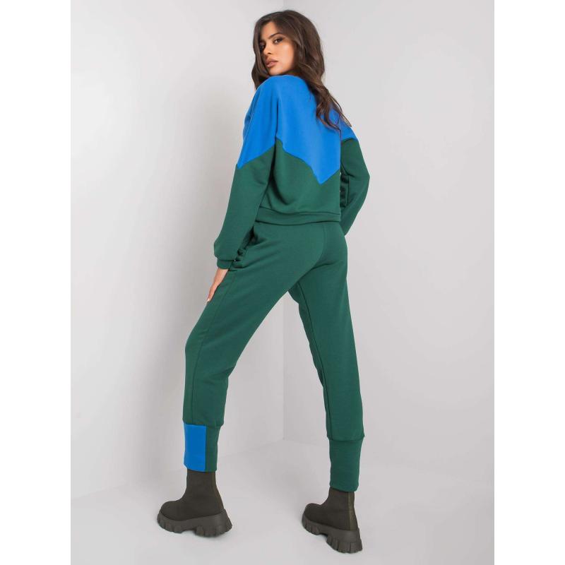 Dámsky set s mikinou a nohavicami Abinelli RUE PARIS teal