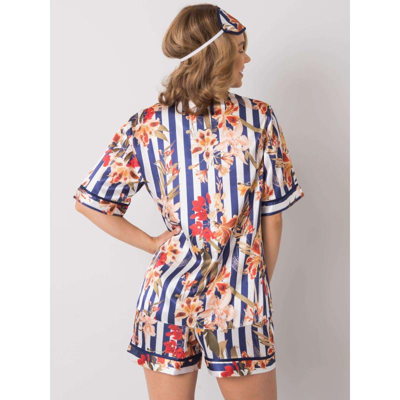 Dámské pyžamo vzorované ONIA námořnicky modré a bílé