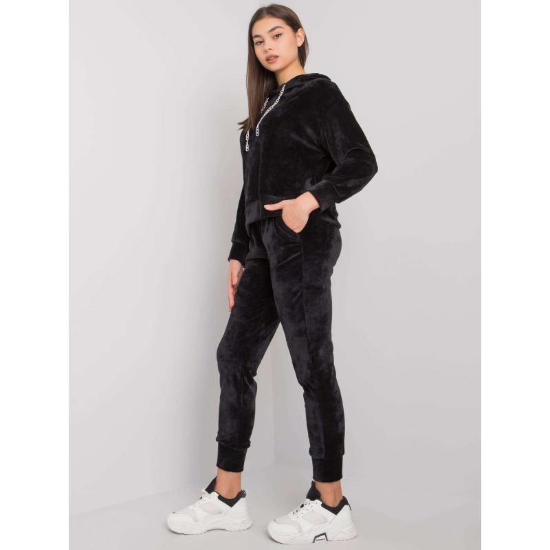 Dámská komplet s kalhotami CHANYA černý 