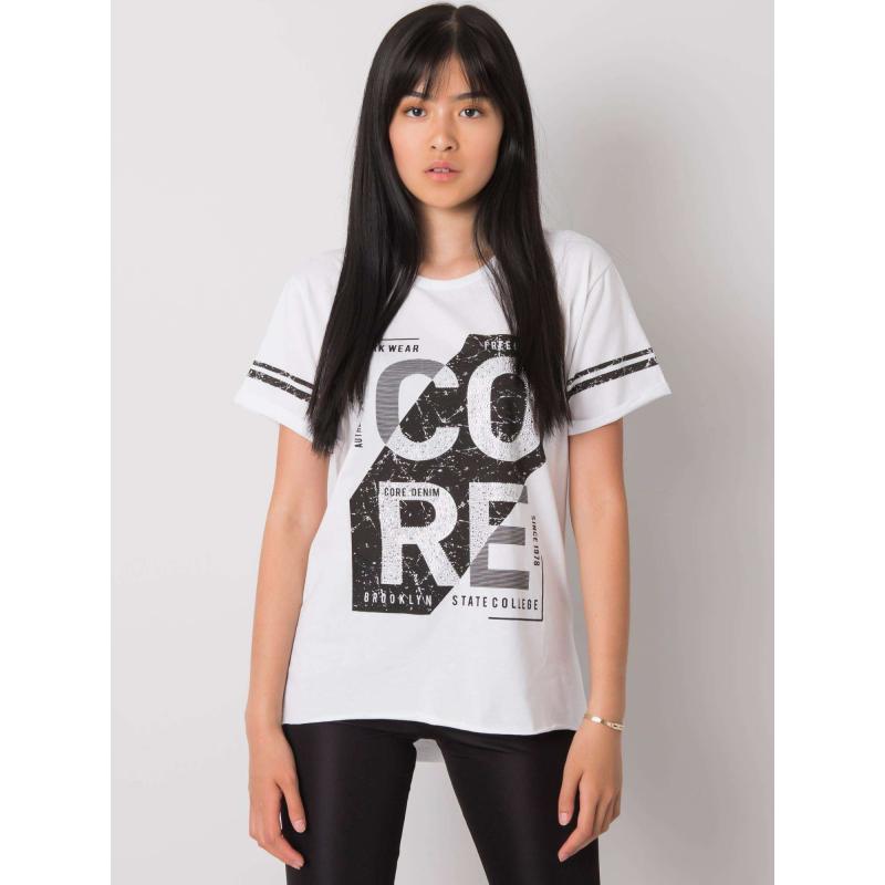 Dámske tričko s potlačou AMBER white