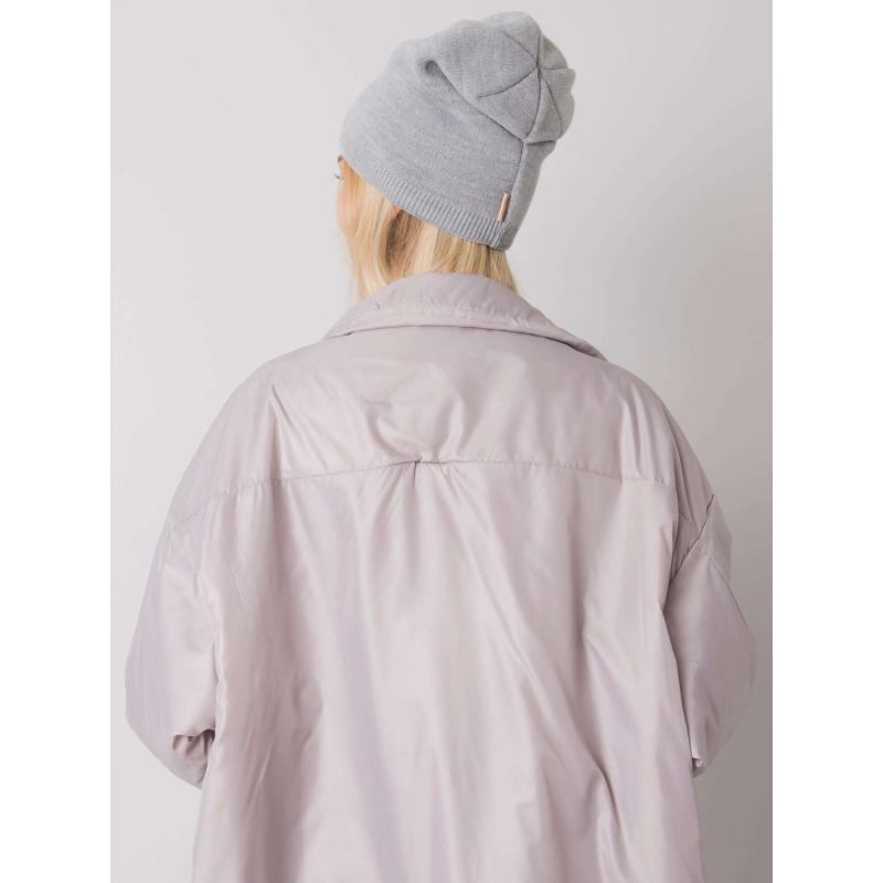 Dámská čepice RUE PARIS šedá 