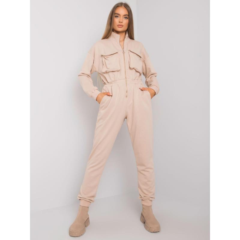 Női overall RAENA bézs