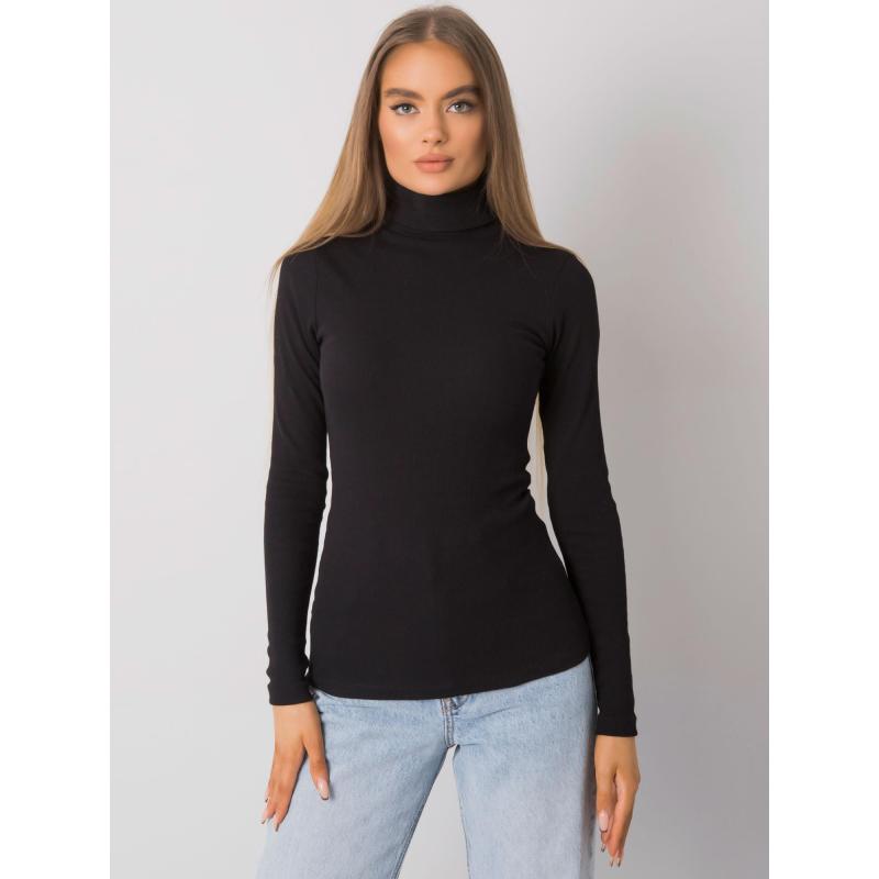 Dámská halenka s rolákem Elisee RUE PARIS černá 