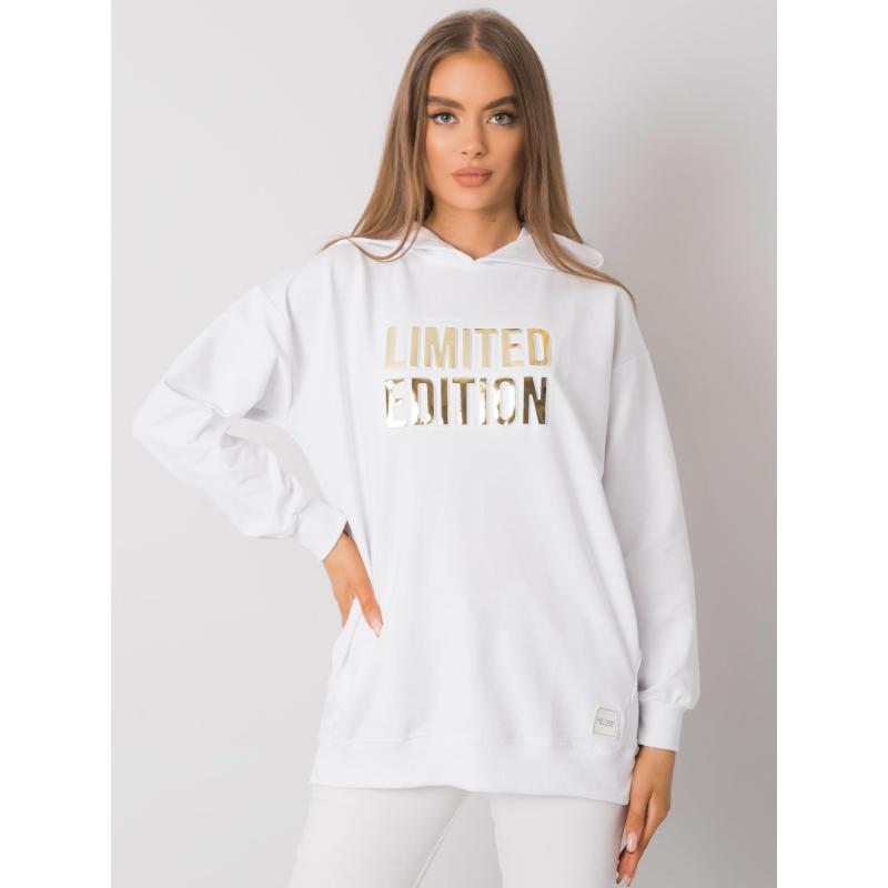 Női kapucnis pulóver Clothilde RUE PARIS fehér