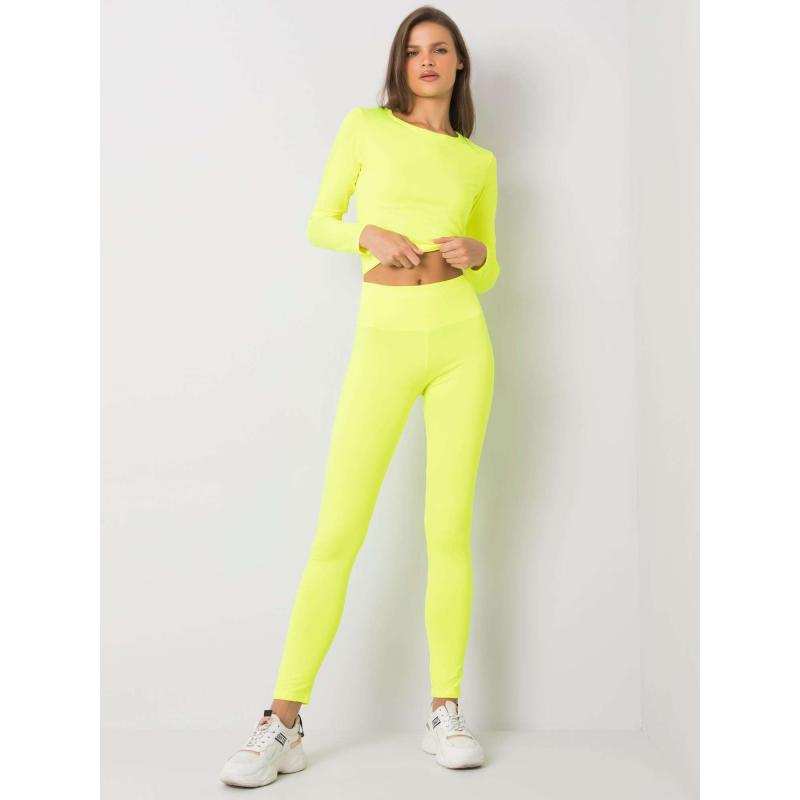 Dámská sada PATRICE fluo žluté