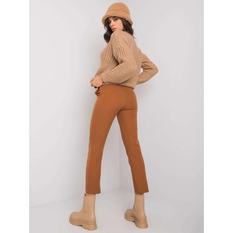 Dámske nohavice BEVERLY svetlohnedé