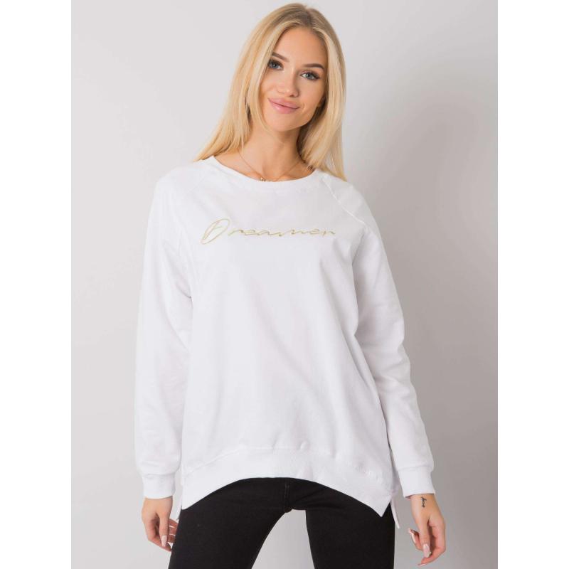 Női kapucnis pulóver Newcastle RUE PARIS fehér