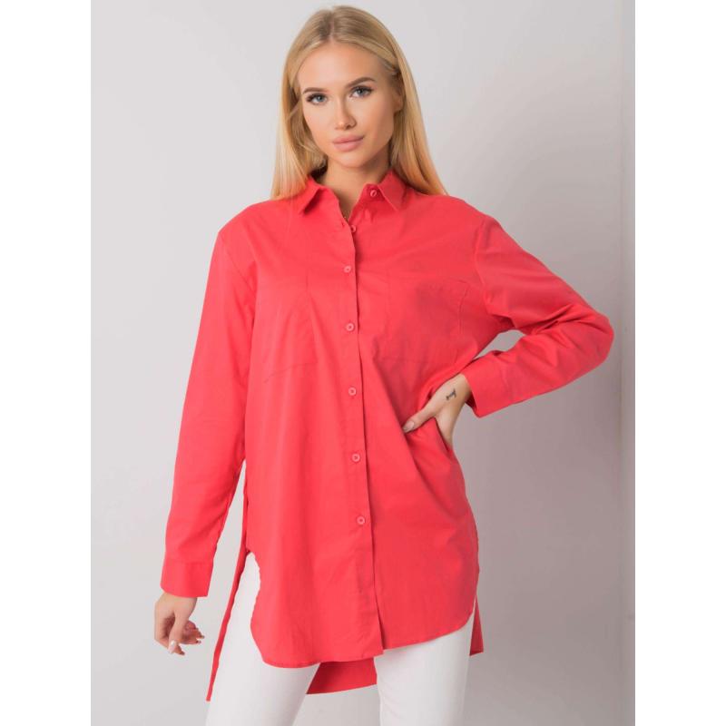 Dámská košile s rozparky AMERSHAM jasně růžová