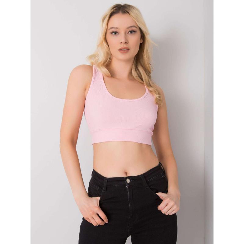 Dámský top Lily RUE PARIS světle růžový 