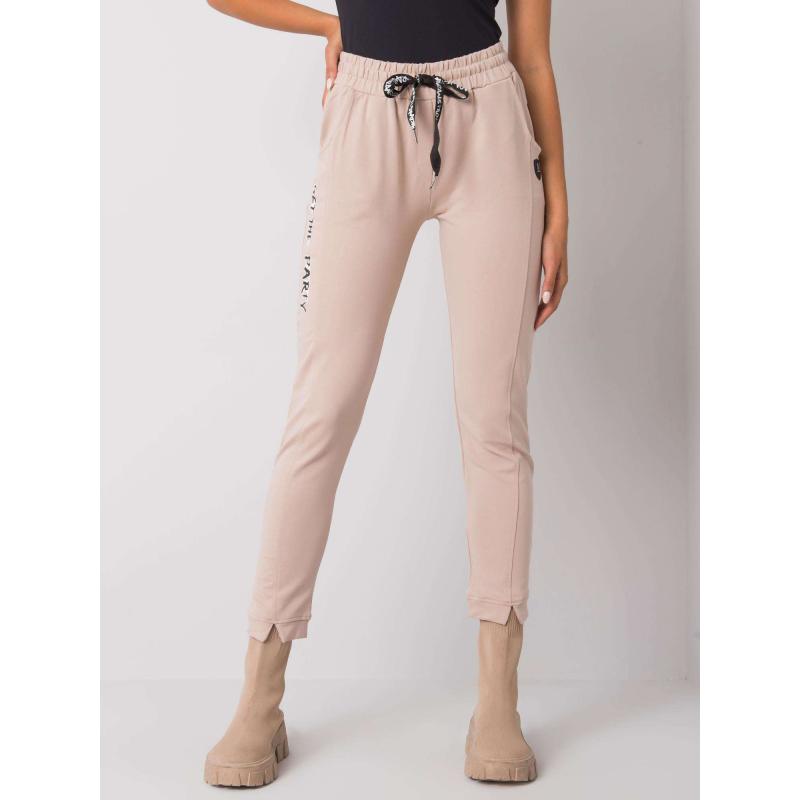 Női PEYTON melegítőnadrág bézs színben