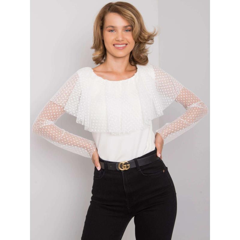 Dámská halenka společenská JUNEAU bílá