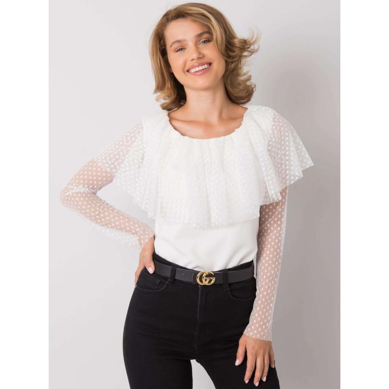 Dámská halenka společenská JUNEAU bílá