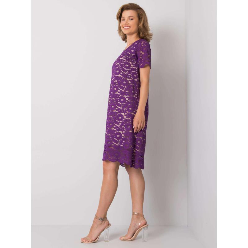 Női csipke ruha LULU lila