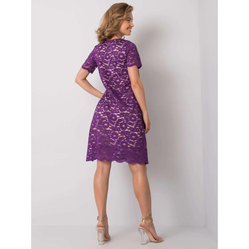 Női csipke ruha LULU lila