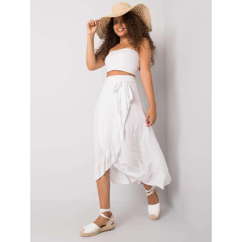 Dámská sukně Jettie OCH BELLA bílá