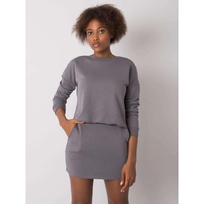 Dámská souprava Daniela RUE PARIS tmavě šedá 