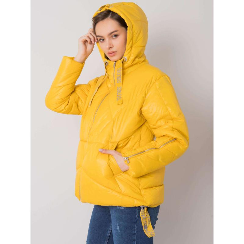 Dámska zimná prešívaná bunda Coimbra SUBLEVEL žltá