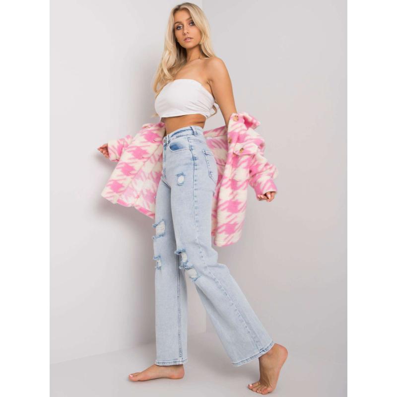 Női szakadt farmer LAMEGO világoskék