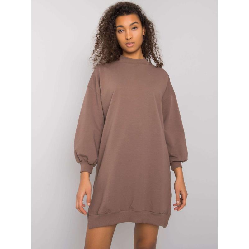 Dámske šaty Maretta RUE PARIS hnedé