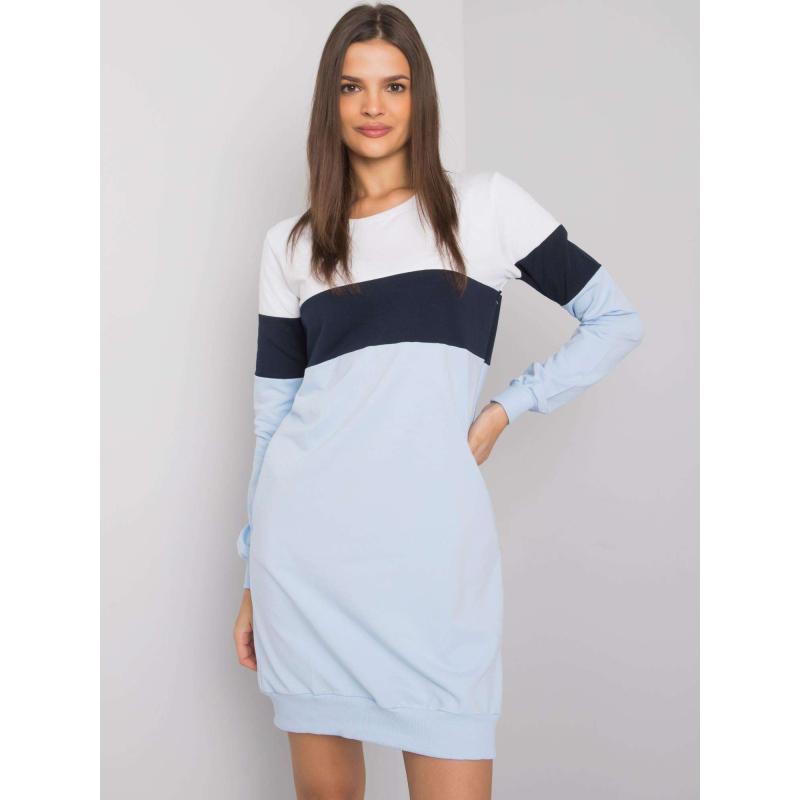 Dámské šaty Feliciana RUE PARIS námořnicky modré a bílé 