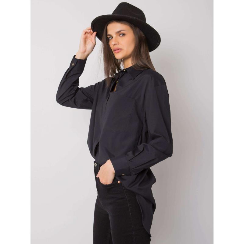 Dámská košile bavlněná TERRA černá