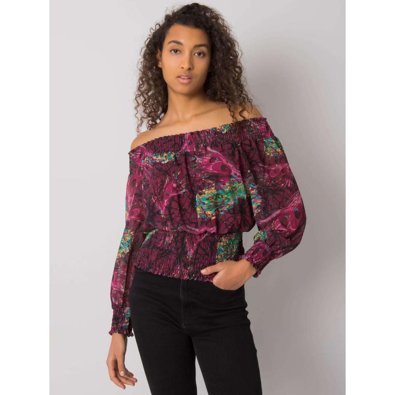 Dámská halenka vzorovaná CORNWALL fialová