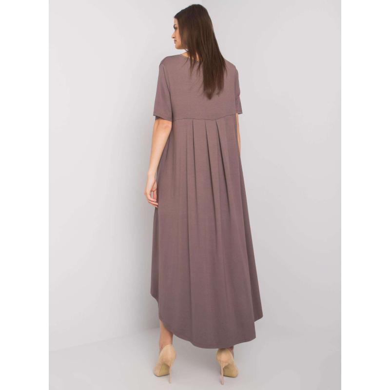 Dámske šaty RUE PARIS Casandra hnedé