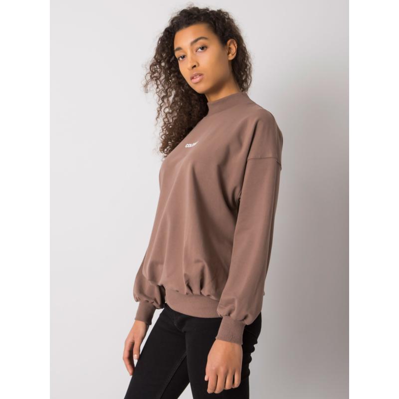 Dámska mikina Dylan RUE PARIS hnedá