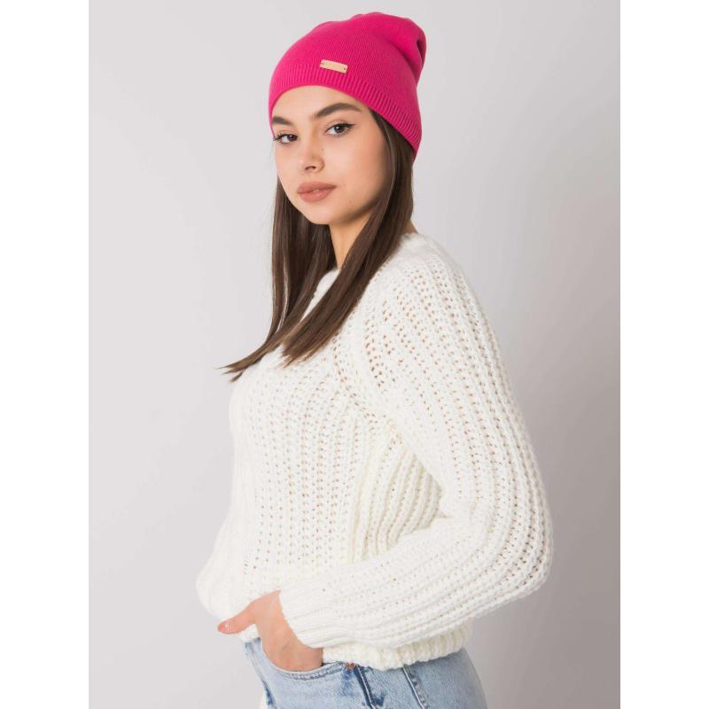 Dámská čepice RUE PARIS růžová 