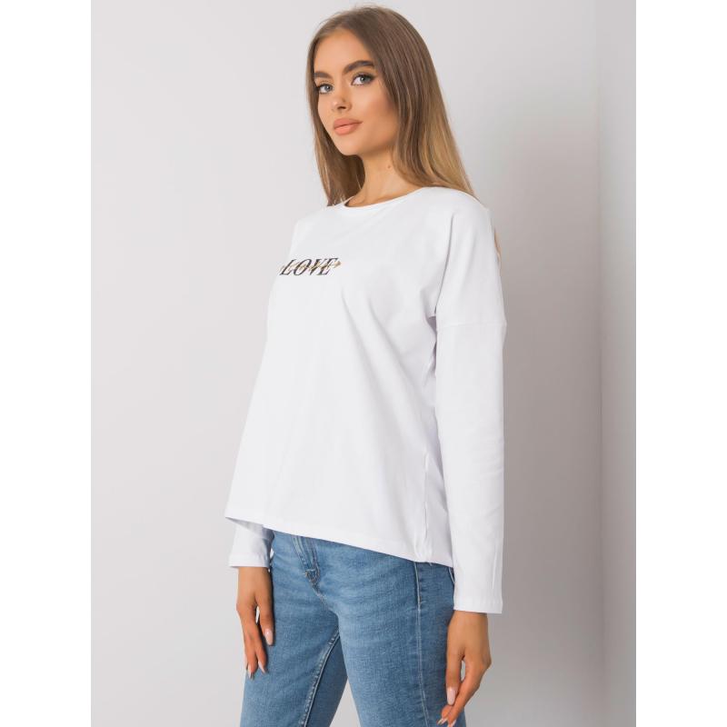 Dámská halenka s dlouhým rukávem Rochester RUE PARIS bílá 