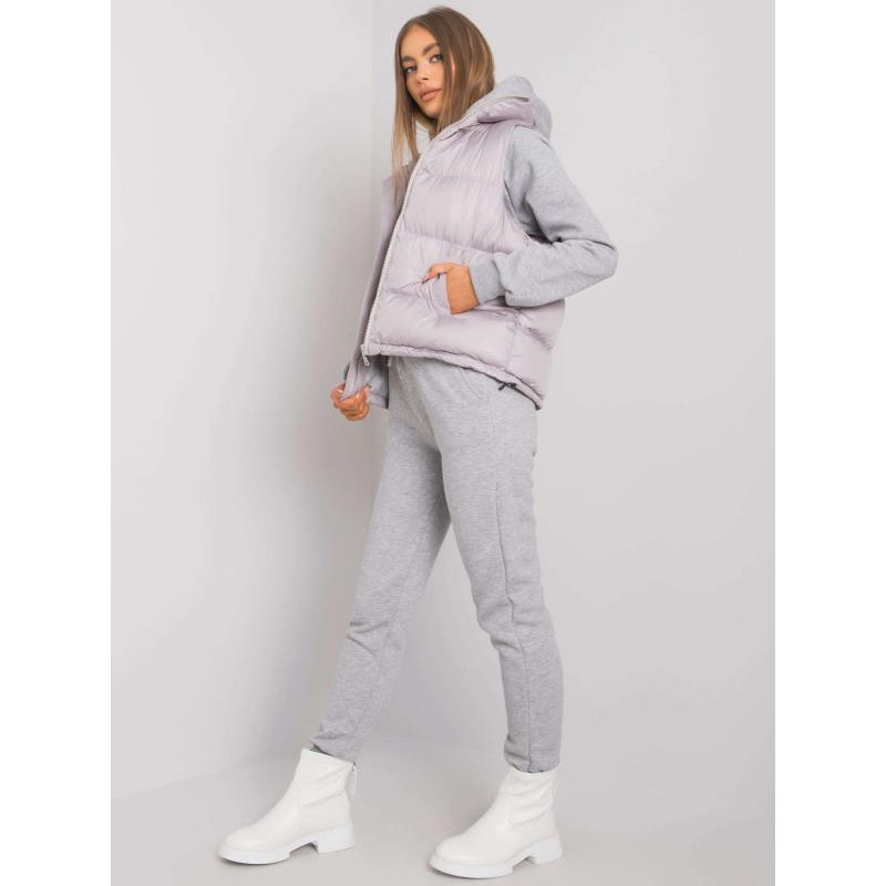 Női mellény szett AYSEL szürke