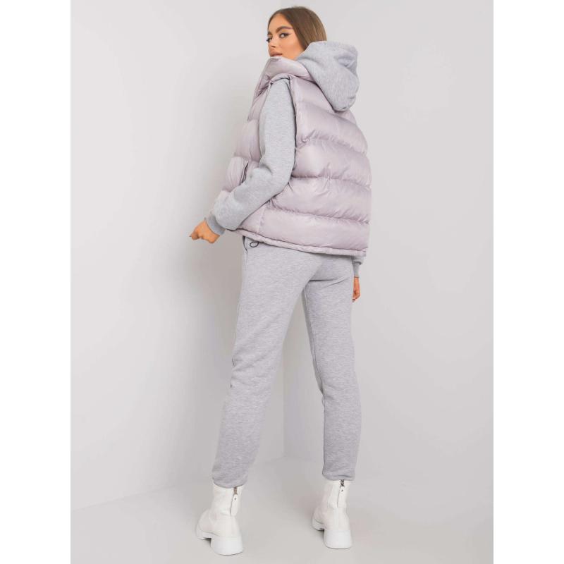 Női mellény szett AYSEL szürke