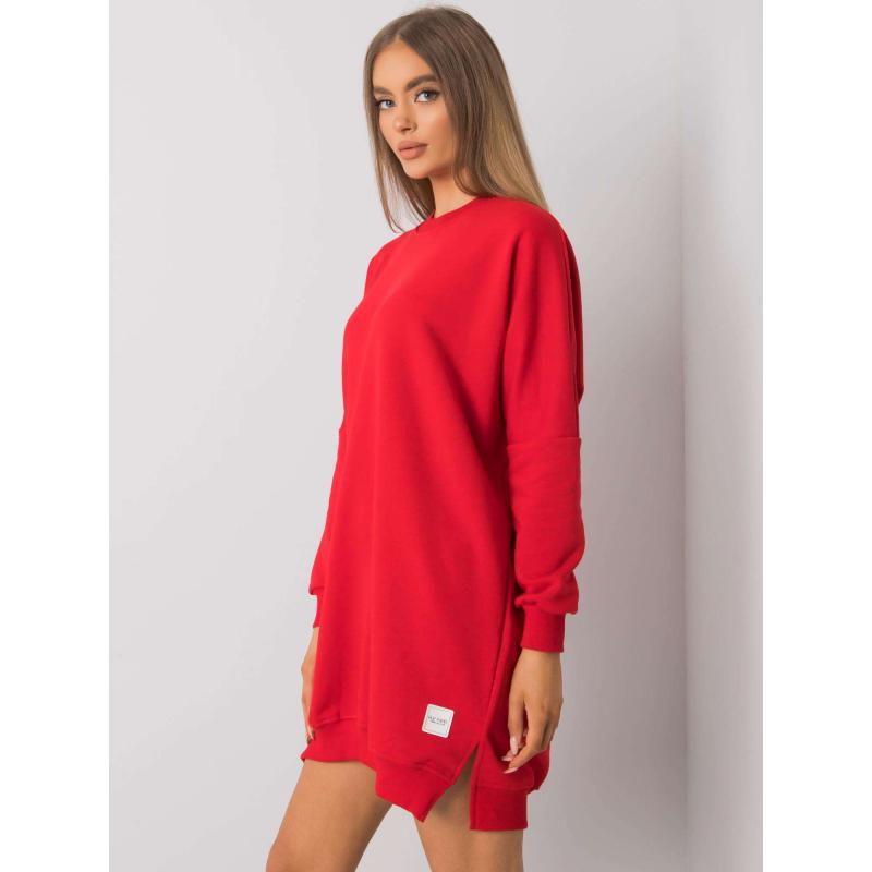 Dámske šaty s dlhým rukávom Odile RUE PARIS Red