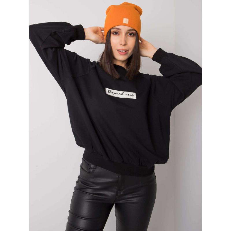 Dámská čepice světle oranžová 