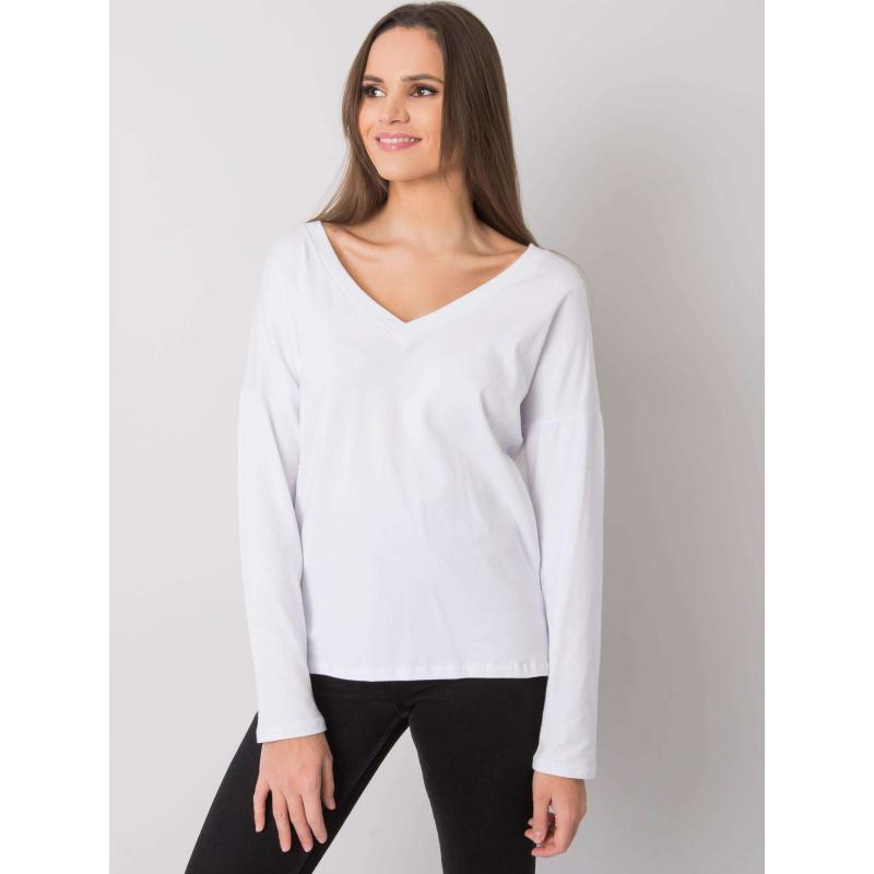 Dámská halenka s dlouhým rukávem Libourne RUE PARIS bílá 