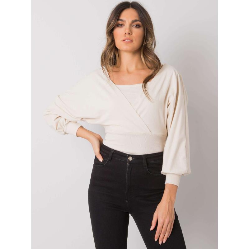 Dámská halenka Chavri RUE PARIS béžová